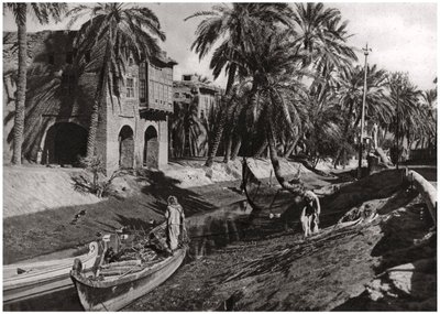 Serai Deresi, Basra, Irak, 1925 by A. Kerim