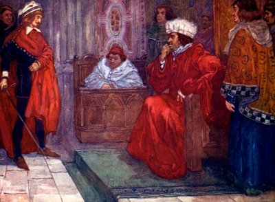 ...Seni hapse gönderiyorum, dedi Yargıç Gascoigne, 14. yüzyıl, 1905 by A. S. Forrest