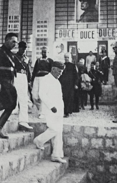 " Duce " albümü: Benito Mussolini Sicilya