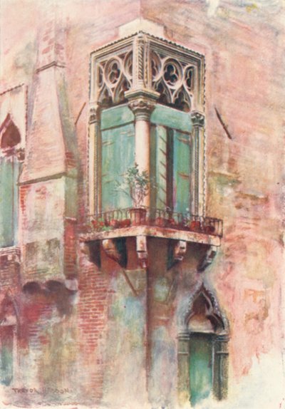 Palazzo Priuli Açı Penceresi by A. Trevor Haddon