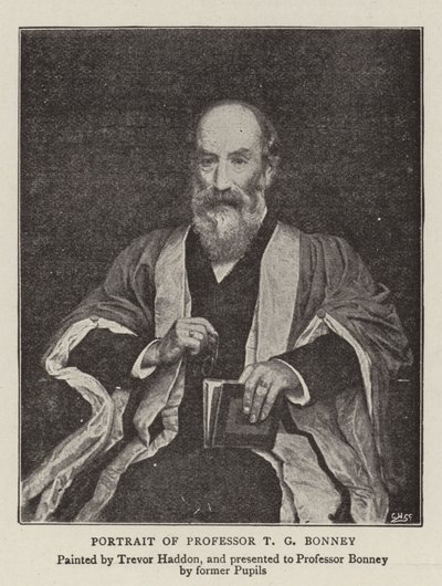 Profesör TG Bonney'nin Portresi by A. Trevor Haddon