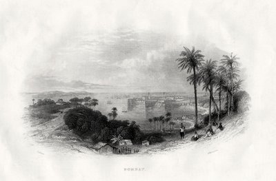 Bombay, Hindistan, 1860 by A. Willmore