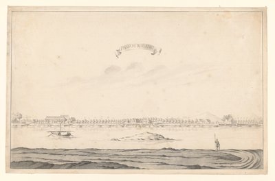 Passoeroean Passourouang'ın görünümü (nesne üzerindeki başlık) by A. de Nelly (possibly)