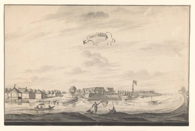 Tegal Taggal'ın görünümü (nesne üzerindeki başlık) by A. de Nelly (possibly)