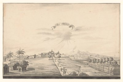 Salatiga kalesinin görünümü Salatiga (nesne üzerindeki başlık) by A. de Nelly (possibly)