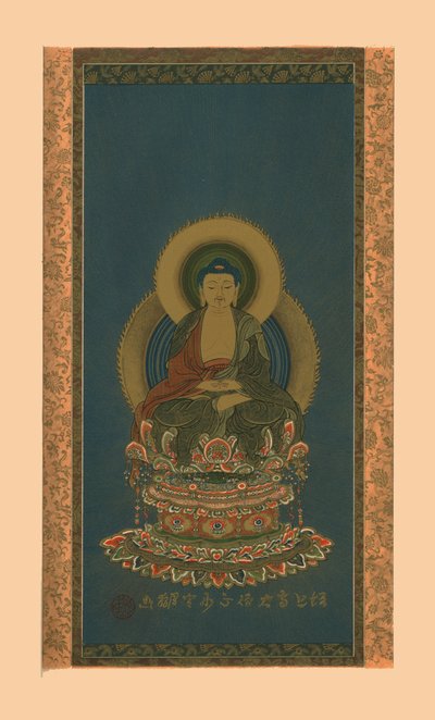 Amitabha, 19. yüzyılın başları, 1886. by Abbot of Zojoji