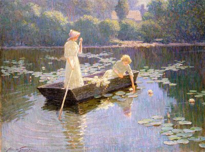 gölet zambakları by Abbott Fuller Graves