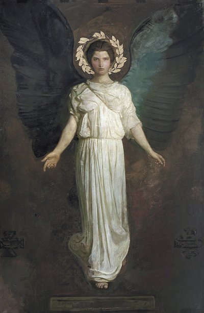 Kanatlı Figür, 1904-11 by Abbott Handerson Thayer