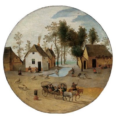 Haziran Ayı, c.1606 by Abel Grimmer or Grimer