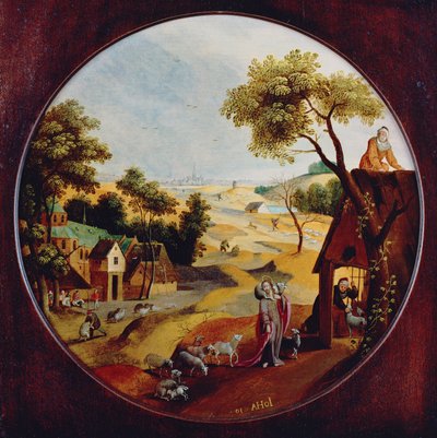 Bilinmeyen resim by Abel Grimmer or Grimer