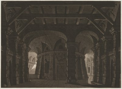 Sahne için Yeraltı Hapishanesi by Abel Schlicht