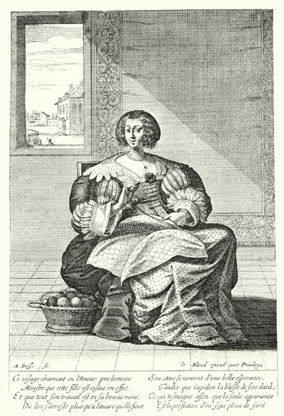 Nakışçı (gravür) by Abraham (after) Bosse
