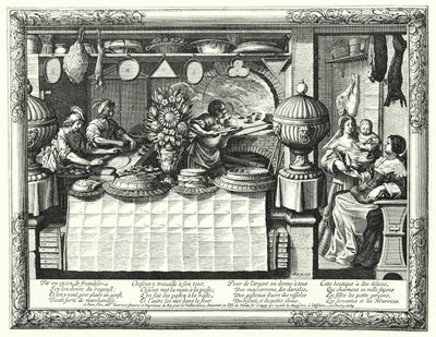 Pastacı (gravür) by Abraham (after) Bosse