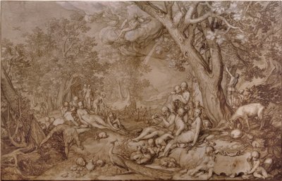 Altın Çağ by Abraham Bloemaert