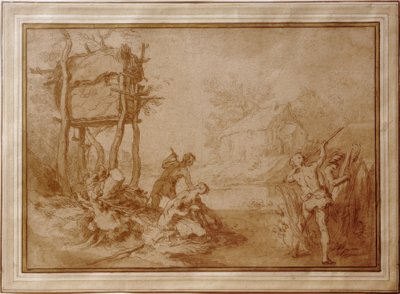 Latona ve Likya köylüleri by Abraham Bloemaert