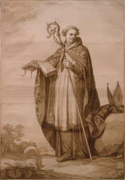 Aziz Engelmundus by Abraham Bloemaert