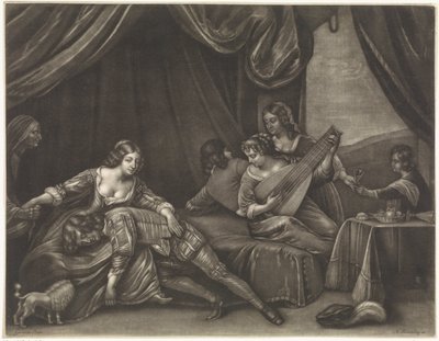 Genelevdeki Müsrif Oğul by Abraham Bloteling (possibly)