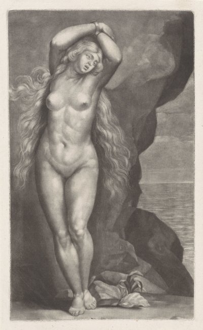 Andromeda kayaya zincirlenmiş by Abraham Bloteling