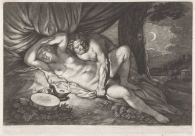 Jüpiter ve Antiope by Abraham Bloteling