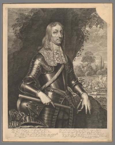 Nassau-Dietz Kontu Willem Frederik'in Portresi by Abraham Bloteling