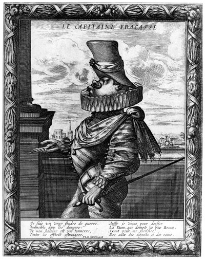 Kaptan Fracasse, c120-1670 1924 by Abraham Bosse