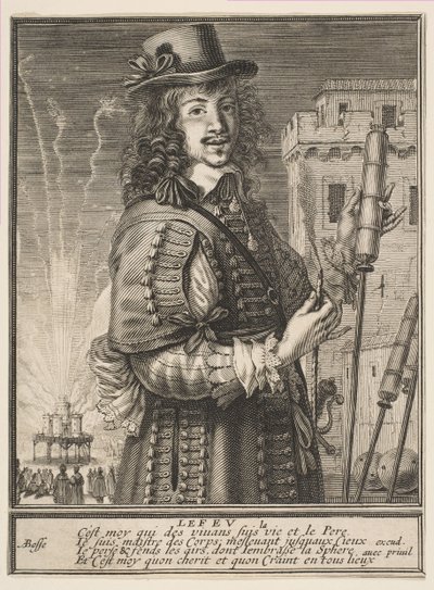 Yangın, yaklaşık 1630. by Abraham Bosse