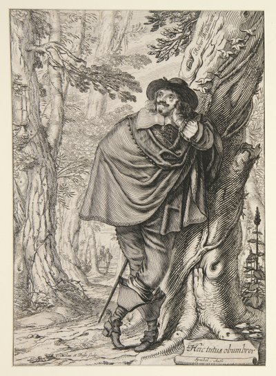 James Howell, Dendrologie ou le Forest de Dordonne'un ön yüzü by Abraham Bosse