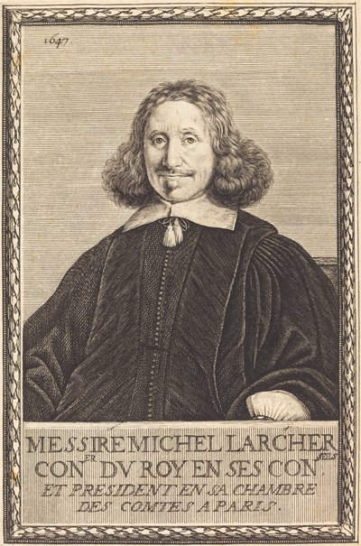 Michael Larcher by Abraham Bosse