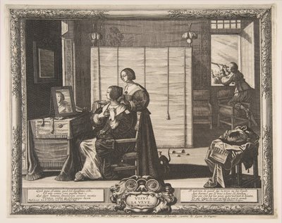 Görüş, 1635-38. by Abraham Bosse