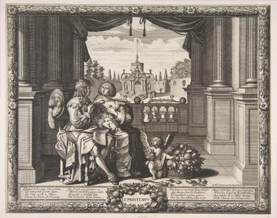 Bahar, 1635-37. by Abraham Bosse