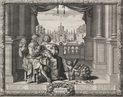 Dört mevsim by Abraham Bosse