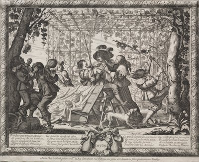 Dört Mevsim: Sonbahar by Abraham Bosse
