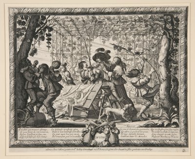 Dört Mevsim: Sonbahar by Abraham Bosse