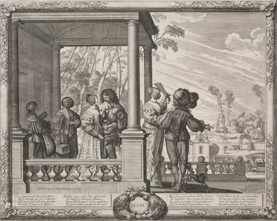 Dört Mevsim: Yaz, 1635. by Abraham Bosse