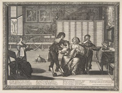 Cerrah La Saignée, 1632. by Abraham Bosse