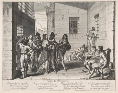 Ziyaret Mahkumları, 1635. by Abraham Bosse
