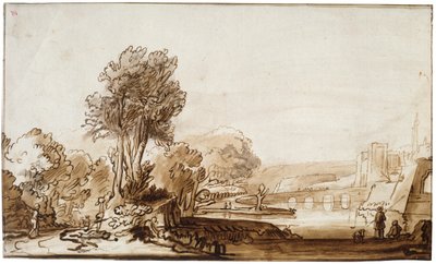 Kale Kapısı, 17. yüzyıl. by Abraham Furnerius