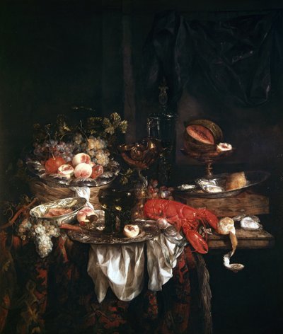 Hareketsiz Yaşam by Abraham Hendricksz van Beyeren