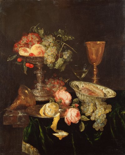 Natürmort (tuval üzerine yağlıboya) by Abraham Hendricksz van Beyeren