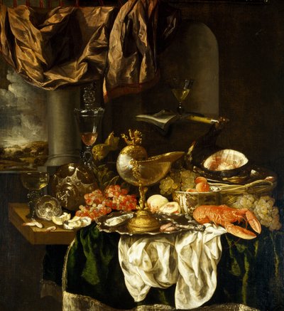 Manzaralı Natürmort, 1650