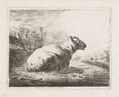 yalancı koyun by Abraham Hendrik Winter