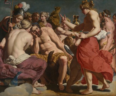 Jüpiter Venüs Tarafından Azarlandı by Abraham Janssens
