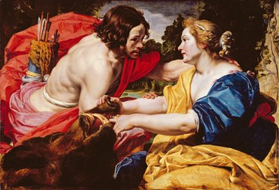 Avdan Dönüş veya Meleager ve Atalanta by Abraham Janssens van Nuyssen