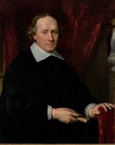 Johannes Antonides van der Linden ayrıca Lindanus, Jan Antonides van der Linden, (1609-1664) Hollandalı doktor, botanikçi ve kütüphaneci by Abraham Lambertsz. van den Tempel