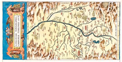 Auvergne, Fransa by Abraham Ortelius