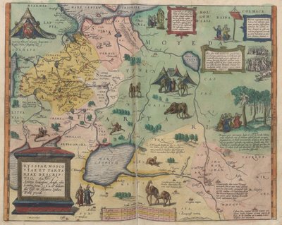 Rusya Haritası Nereden: Dünya Haritası by Abraham Ortelius