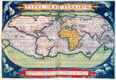 Dünya Haritası: Ortelius