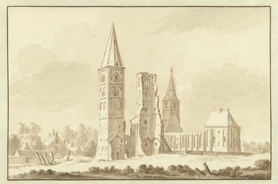 Egmond Manastırı by Abraham Rademaker