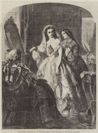 Gelin (gravür) by Abraham Solomon