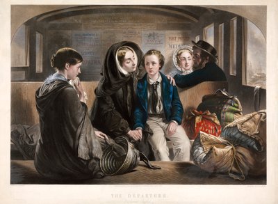 Kalkış İkinci Sınıf, pub. 1857. by Abraham Solomon